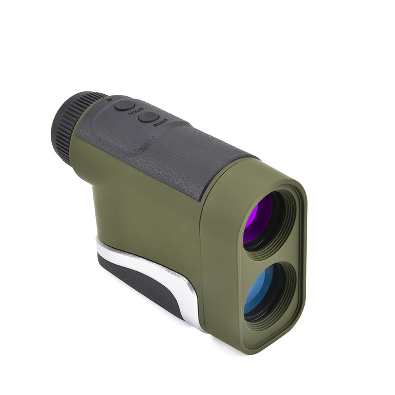 O mais recente 6x25 Laser Rangefinder 5-700m Distância longa para caça 210g 7° ângulo de visão