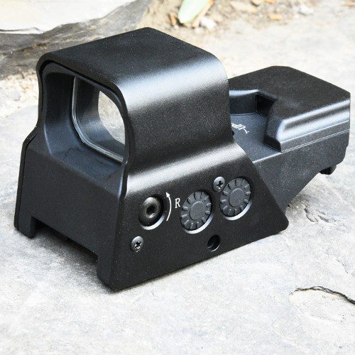 Red Dot Scope KD116 8 Reticle Reflex Sight com liga de alumínio e potência de saída de 1 MW