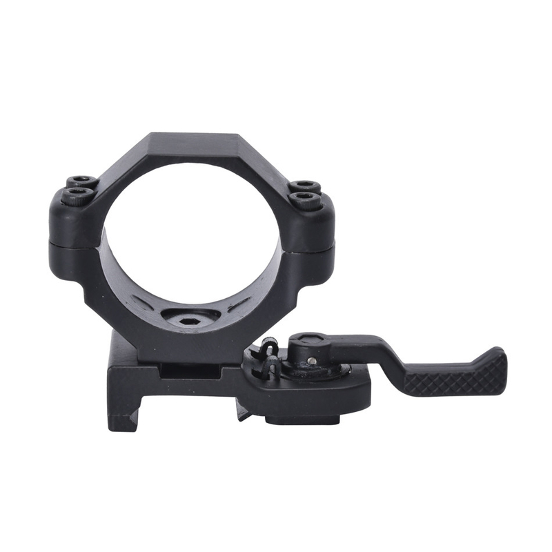 Alumínio 25-30mm Dobro parafusos de lançamento rápido Laser Visão montar luz para escopo óptico