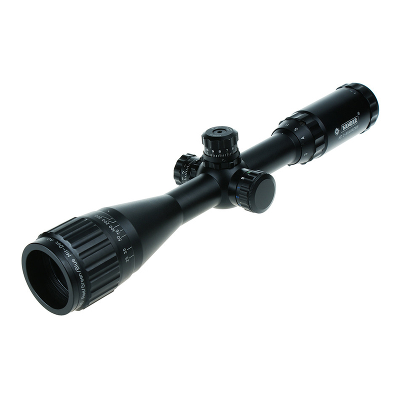 Objetivo e luzes ajustáveis KD 3-9x40 AOME KANDAR Área de visão óptica para caça