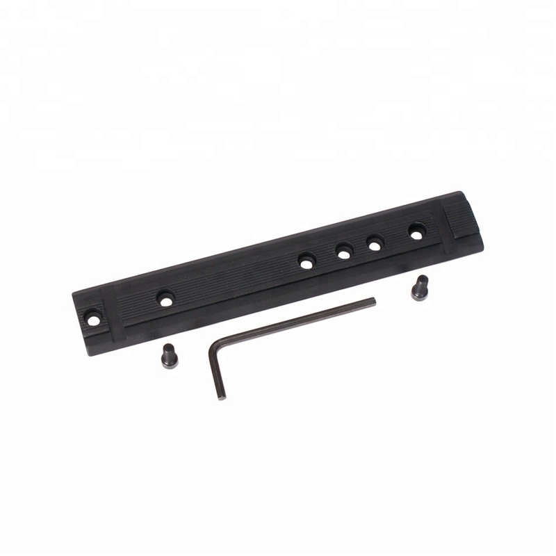 20 mm a 11 mm Adaptador de liga de alumínio Tactical Scope Mount para acessórios de largura 20 mm