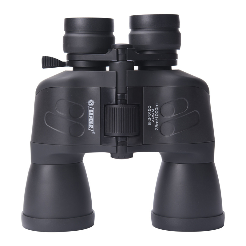 50mm Objetivo Diâmetro 8-24X Binocular Zoom Portátil para Safari e Wildlife Tours