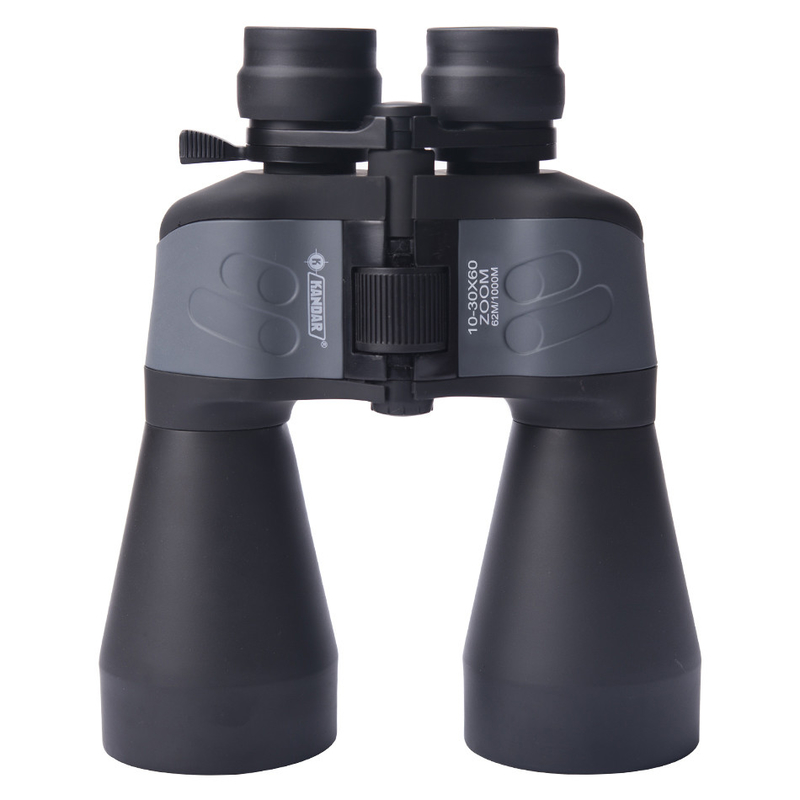 10-30X Ampliação Bak7 Porro Prisma Telescópio binocular azul para caça e ao ar livre