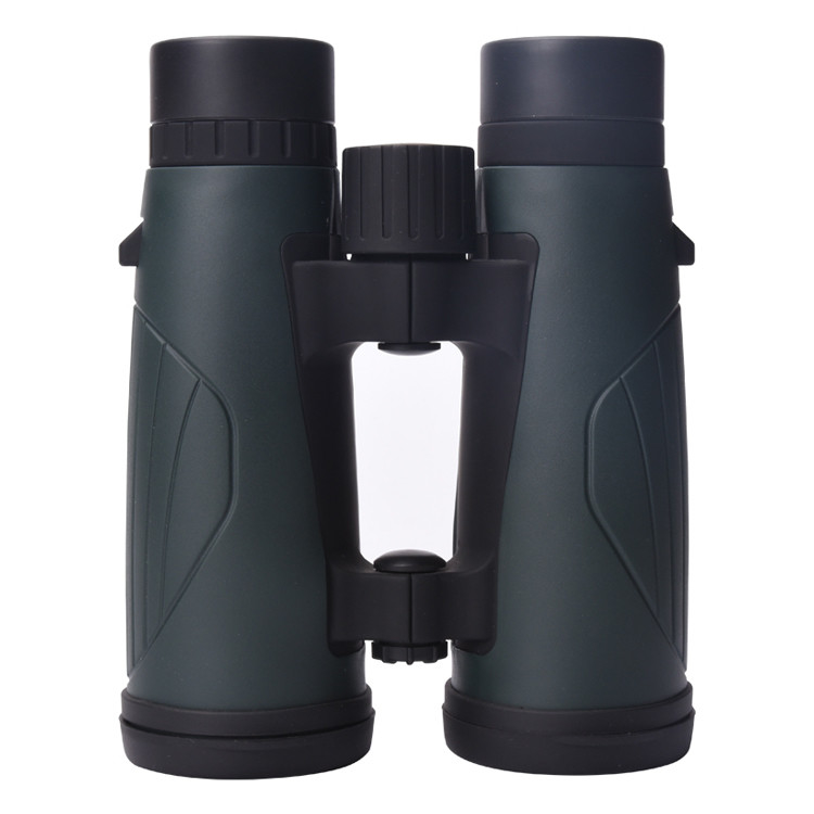 Telescópio verde 10x42 à prova d'água e à prova de nevoeiro para caça caminhada Esportes ao ar livre Binocular
