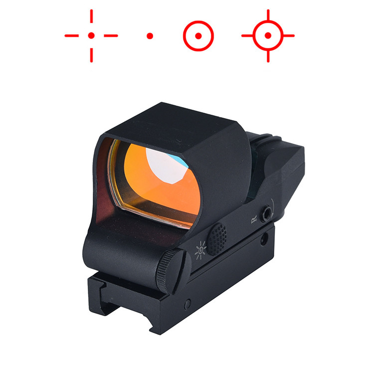 Acessórios Visão Holográfica Red Dot Scope com material durável e largura de base de 20 mm