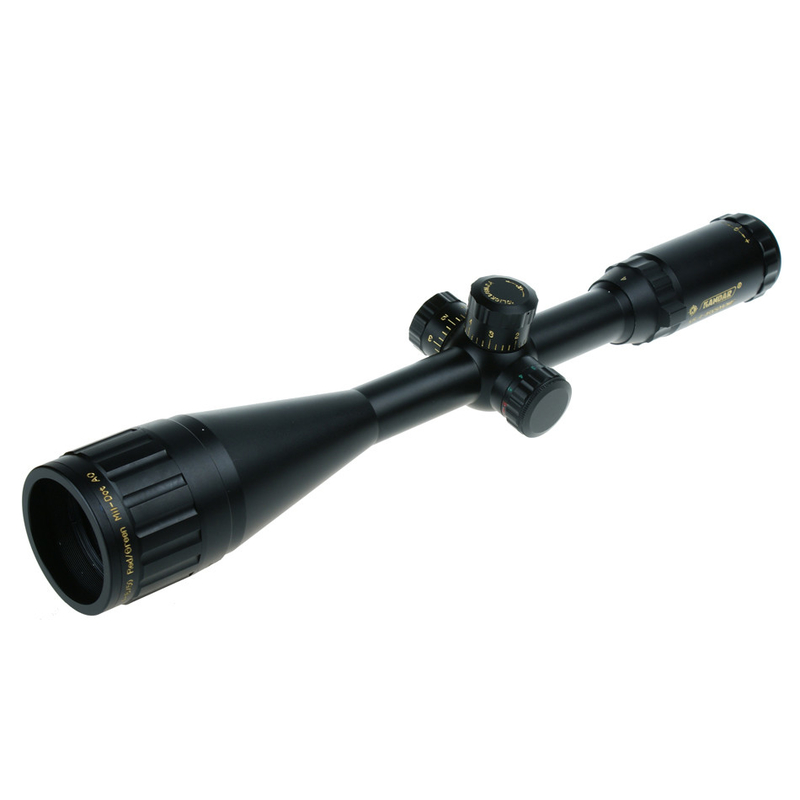 11mm/22mm Largura da base Vermelho e verde Iluminado 4-16x50 Espaço para tiro de longa distância