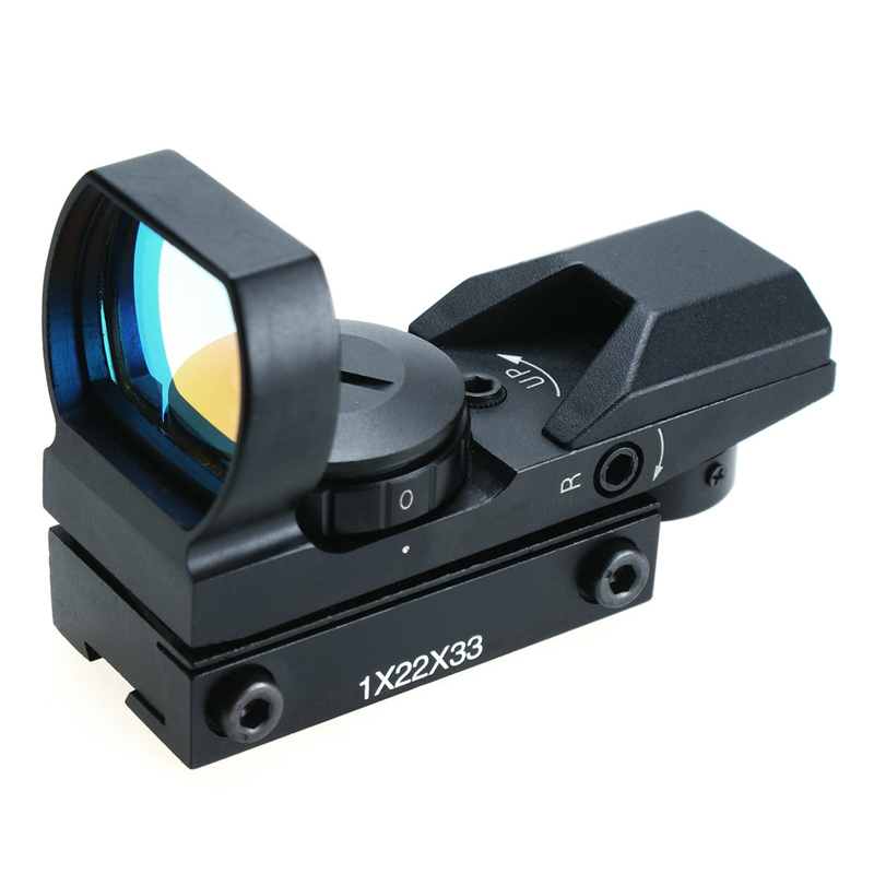 1x22x33 Red Green Dot 4 Reticle Reflex Vision Melhorar a sua precisão e velocidade de disparo