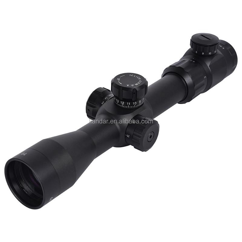 Iluminado 3-12x40 SFIR Focal Lateral Óptico para caça 30mm Dia. Tubo de uma peça