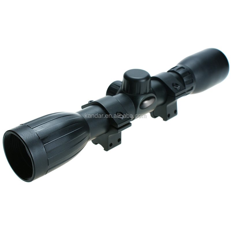 KANDAR 4x32 Espectro óptico para caça Potência máxima de saída 0 e pupila de saída 8 mm