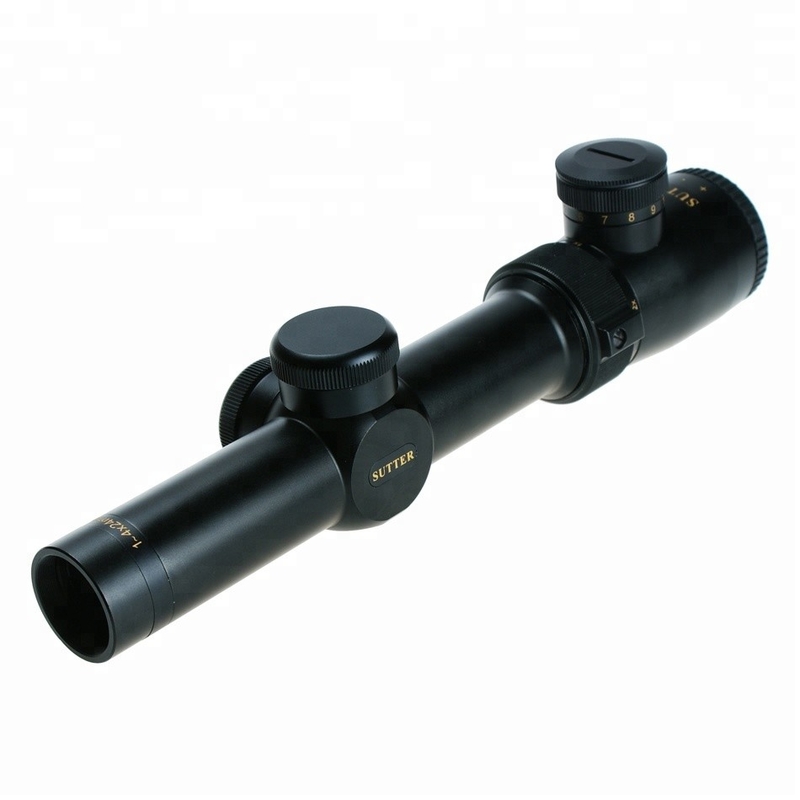 Melhore o teu jogo de tiro com o SUTTER1-4x24E Visão tática a laser Visão óptica do topo