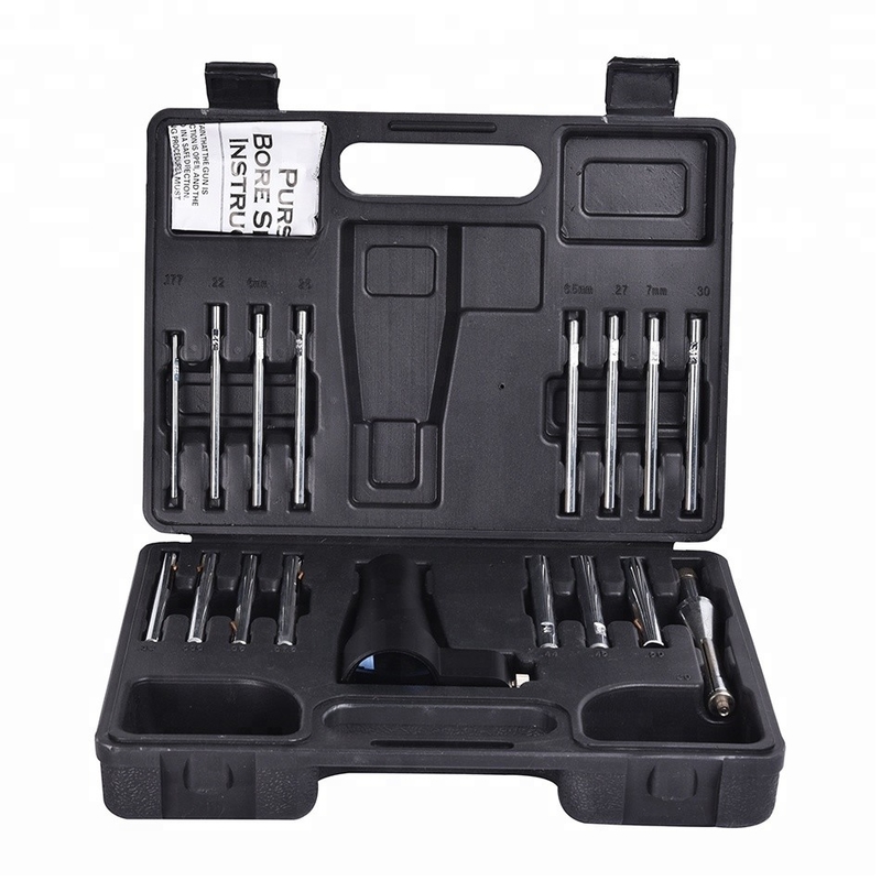 32x22x7cm Kit de detecção de furos Alinhamento fácil e preciso do escopo para calibre.177 a.50