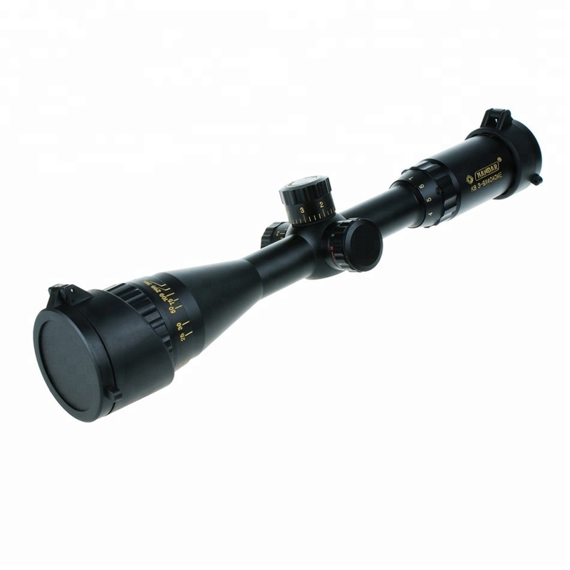 Iluminação vermelha e verde 3-9X40AOME Alcance para caça de longa distância 340mm comprimento